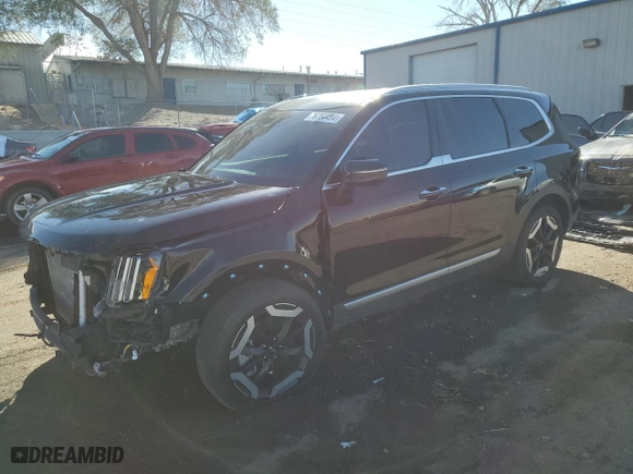 2023 Kia Telluride S with VIN 5XYP6DGC4PG385832, listed as a Copart auction lot 76764484 with 14,051 mi miles and Salvage Title. Bid and sale history available at carsss.com. Image 1.