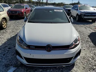 2018 Volkswagen Golf GTI S with VIN 3VW547AU1JM285842, listed as a Copart auction lot 49862985 with 74,999 mi miles and Salvage Title. Bid and sale history available at carsss.com. Image 5.