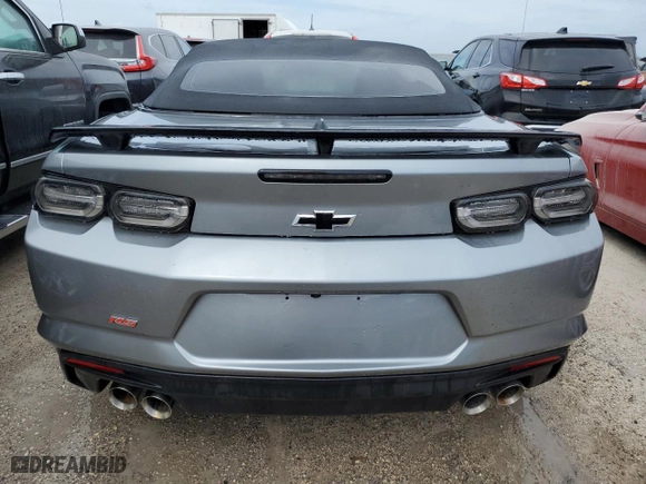 2023 Chevrolet Camaro 2LT with VIN 1G1FD3DS2P0126097, listed as a Copart auction lot 75404214 with 0 mi miles and Non Repairable. Bid and sale history available at carsss.com. Image 6.