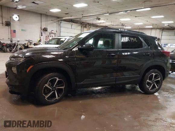 2022 Chevrolet TrailBlazer RS with VIN KL79MUSL8NB031399, listed as a IAAI auction lot 41584908 with 86,065 mi miles. Bid and sale history available at carsss.com. Image 15.