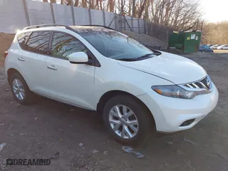 2011 Nissan Murano LE with VIN JN8AZ1MWXBW161247, listed as a IAAI auction lot 41832383 with 158,274 mi miles. Bid and sale history available at carsss.com. Image 1.