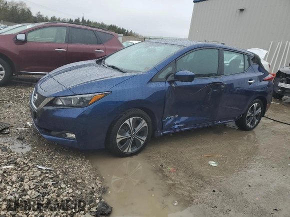 2018 Nissan LEAF S with VIN 1N4AZ1CPXJC307996, listed as a Copart auction lot 55135345 with 73,770 mi miles and Clean Title. Bid and sale history available at DreamBid. Image 1.