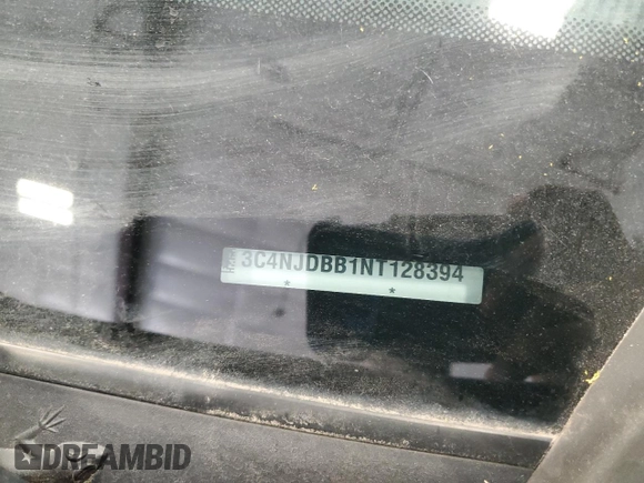 2022 Jeep Compass Latitude with VIN 3C4NJDBB1NT128394, listed as a Copart auction lot 61825165 with Not provided miles and Clean title. Bid and sale history available at DreamBid. Image 13.