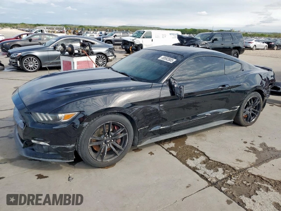 2016 Ford Mustang GT with VIN 1FA6P8CF7G5327700, listed as a Copart auction lot 49592805 with 97,345 mi miles and Non Repairable. Bid and sale history available at carsss.com. Image 1.