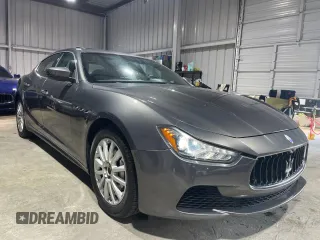 2017 Maserati Ghibli with VIN ZAM57XSA9H1206127, listed as a Copart auction lot 52832495 with 12,718 mi miles and Clean Title. Bid and sale history available at carsss.com. Image 1.