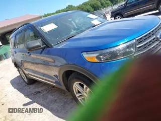 2022 Ford Explorer XLT z VIN 1FMSK8DH2NGA93566, wystawiony jako IAAI lot #42787118 z przebiegiem 55 153 mil mil oraz . Historia ofert i sprzedaży dostępna na DreamBid. Obrazek 14.