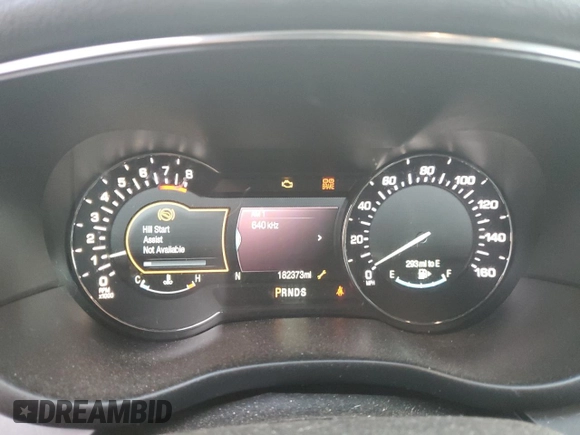 2016 Lincoln MKC Reserve with VIN 5LMTJ3DH6GUJ00949, listed as a Copart auction lot 49880835 with 182,373 mi miles and Salvage Title. Bid and sale history available at DreamBid. Image 9.