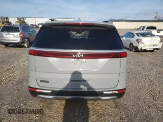 2023 Kia Carnival SX with VIN KNDNE5H31P6265228, listed as a Copart auction lot 84086194 with 34,135 mi miles and Salvage Title. Bid and sale history available at carsss.com. Image 6.
