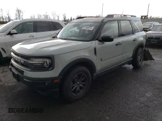 2021 Ford Bronco Sport Big Bend z VIN 3FMCR9B60MRA73749, wystawiony jako Copart lot #51483575 z przebiegiem 47 044 mil mil oraz Szkoda całkowita • Salvage title. Historia ofert i sprzedaży dostępna na DreamBid. Obrazek 1.