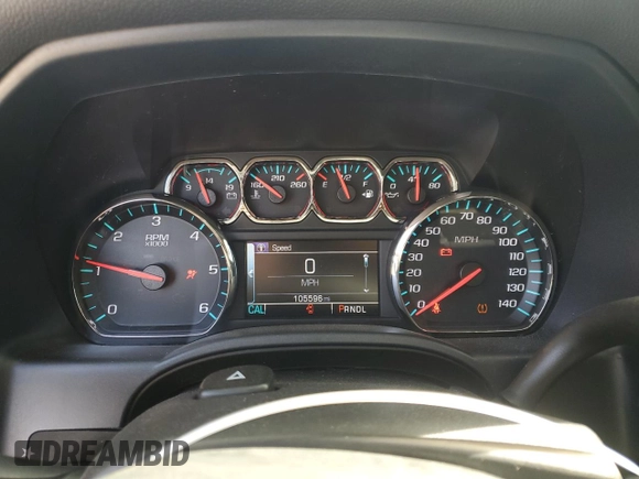 2018 Chevrolet Silverado 1500 LT with VIN 1GCRCREC8JZ229254, listed as a Copart auction lot 49842595 with 105,596 mi miles and Salvage Title. Bid and sale history available at DreamBid. Image 9.