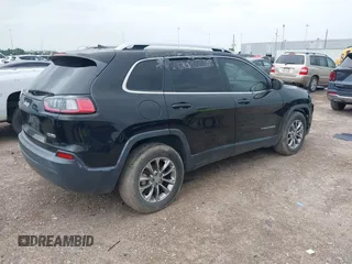2019 Jeep Cherokee Latitude Plus with VIN 1C4PJLLB4KD176071, listed as a IAAI auction lot 42638016 with 99,401 mi miles and . Bid and sale history available at DreamBid. Image 4.