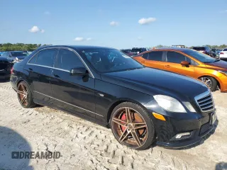 2011 Mercedes-Benz E 350 Luxury with VIN WDDHF8HBXBA420454, listed as a Copart auction lot 73649684 with Not Provided miles and Salvage Title. Bid and sale history available at DreamBid. Image 4.
