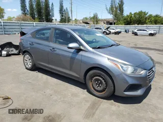 2019 Hyundai Accent SE with VIN 3KPC24A3XKE080702, listed as a Copart auction lot 51000355 with 92,614 mi miles and Non Repairable. Bid and sale history available at carsss.com. Image 4.