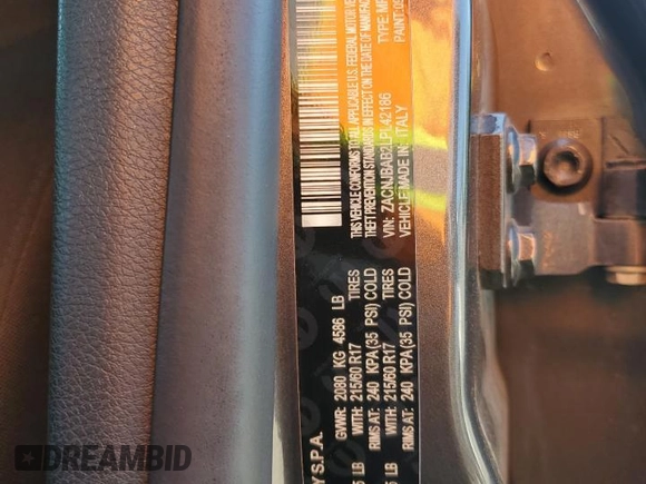 2020 Jeep Renegade Sport with VIN ZACNJBAB2LPL42186, listed as a Copart auction lot 55353075 with 99,026 mi miles and Salvage title. Bid and sale history available at DreamBid. Image 12.