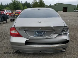 2006 Mercedes-Benz CLS 500 with VIN WDDDJ75X16A023034, listed as a Copart auction lot 61050305 with Not provided miles and Salvage title. Bid and sale history available at DreamBid. Image 6.