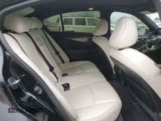 2021 Infiniti Q50 Red Sport 400 with VIN JN1FV7DR2MM880827, listed as a Copart auction lot 52089525 with 38,718 mi miles and Salvage title. Bid and sale history available at DreamBid. Image 10.