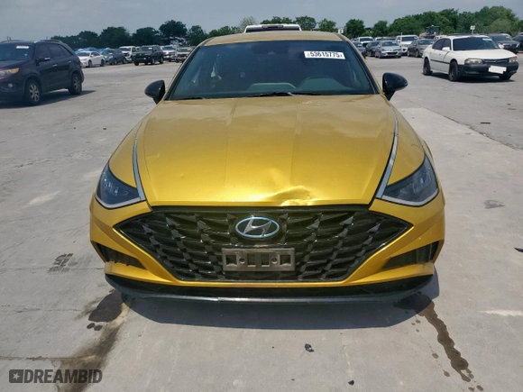 2020 Hyundai Sonata SEL Plus with VIN 5NPEJ4J22LH018856, listed as a Copart auction lot 53615775 with 182,798 mi miles and Clean Title. Bid and sale history available at carsss.com. Image 5.