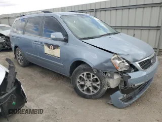 2014 Kia Sedona LX with VIN KNDMG4C78E6538916, listed as a Copart auction lot 42258495 with 145,260 mi miles and Salvage Title. Bid and sale history available at carsss.com. Image 4.