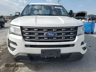 2017 Ford Police Interceptor Utility z VIN 1FM5K8AR7HGD65253, wystawiony jako Copart lot #55080425 z przebiegiem 181 397 mil mil oraz Szkoda całkowita • Salvage title. Historia ofert i sprzedaży dostępna na DreamBid. Obrazek 5.
