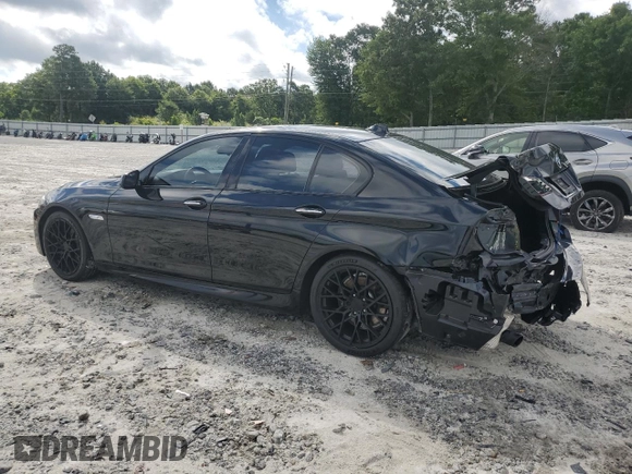 2013 BMW 5 Series 535i with VIN WBAFR7C57DC829343, listed as a Copart auction lot 61143005 with 127,779 mi miles and Salvage title. Bid and sale history available at DreamBid. Image 2.