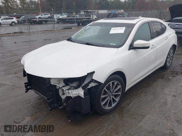 2020 Acura TLX with VIN 19UUB1F39LA009430, listed as a IAAI auction lot 41913269 with 58,306 mi miles and . Bid and sale history available at DreamBid. Image 18.