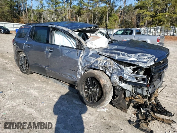 2022 GMC Acadia SLT with VIN 1GKKNMLS4NZ113326, listed as a Copart auction lot 84446524 with Not provided miles and Salvage title. Bid and sale history available at DreamBid. Image 4.
