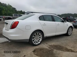 2010 Lincoln MKS with VIN 1LNHL9DR5AG615350, listed as a Copart auction lot 53048495 with 217,863 mi miles and Salvage Title. Bid and sale history available at DreamBid. Image 3.