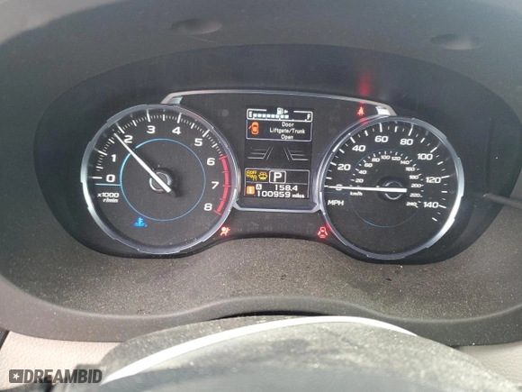 2018 Subaru Forester Premium with VIN JF2SJAGC2JH554110, listed as a Copart auction lot 52105625 with 100,959 mi miles and Salvage Title. Bid and sale history available at carsss.com. Image 9.