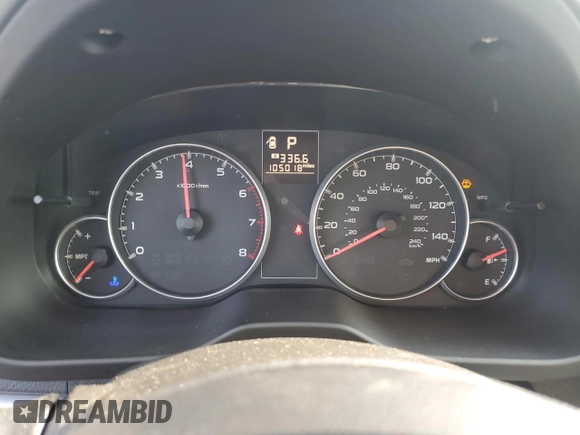 2014 Subaru Outback 2.5i with VIN 4S4BRBAC3E3268383, listed as a Copart auction lot 59486015 with 105,018 mi miles and Salvage title. Bid and sale history available at DreamBid. Image 9.