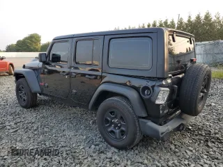 2022 Jeep Wrangler Unlimited Sport with VIN 1C4HJXDNXNW199299, listed as a Copart auction lot 67140934 with 30,996 mi miles and Salvage Title. Bid and sale history available at DreamBid. Image 2.