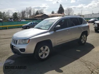 2011 Jeep Compass Latitude with VIN 1J4NF1FB6BD263831, listed as a Copart auction lot 52542625 with 160,743 mi miles and Salvage Title. Bid and sale history available at DreamBid. Image 1.