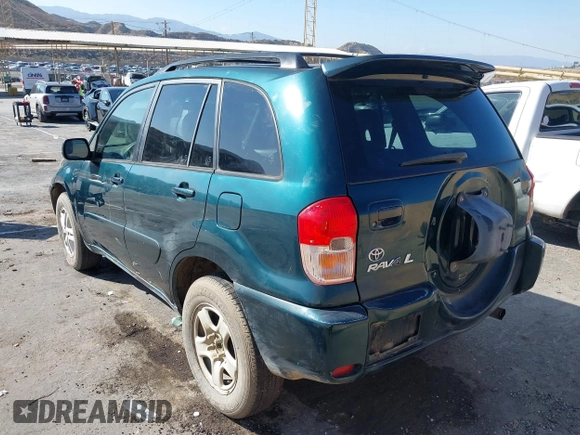 2003 Toyota RAV4 with VIN JTEGH20V930104338, listed as a IAAI auction lot 41515975 with 265,277 mi miles. Bid and sale history available at carsss.com. Image 3.