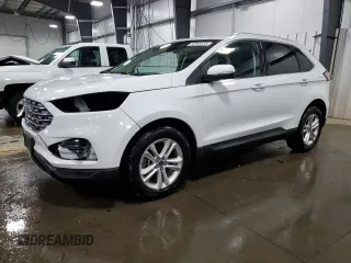 2019 Ford Edge SEL with VIN 2FMPK4J9XKBB61630, listed as a Copart auction lot 52593535 with 110,495 mi miles and Salvage title. Bid and sale history available at DreamBid. Image 1.