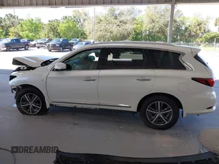 2020 Infiniti QX60 Luxe with VIN 5N1DL0MM9LC503000, listed as a IAAI auction lot 41650483 with 53,327 mi miles and . Bid and sale history available at DreamBid. Image 15.