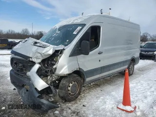 2015 Ford Transit Cargo with VIN 1FTNR2CM3FKA01839, listed as a Copart auction lot 41739665 with Not Provided miles and Salvage Title. Bid and sale history available at carsss.com. Image 1.