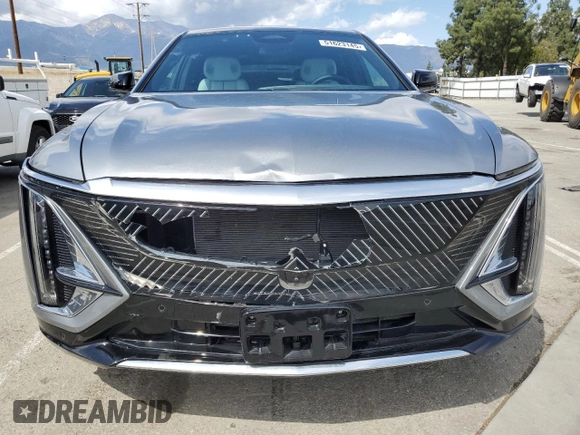 2024 Cadillac LYRIQ Luxury z VIN 1GYKPRRK6RZ104038, wystawiony jako Copart lot #51623145 z przebiegiem Nie podano mil oraz Szkoda całkowita • Salvage title. Historia ofert i sprzedaży dostępna na DreamBid. Obrazek 5.