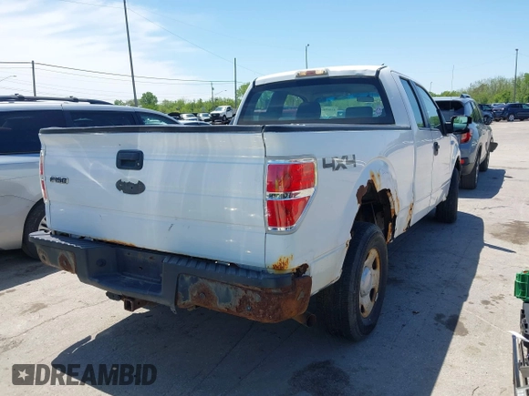 2009 Ford F-150 STX with VIN 1FTRX14839FB18790, listed as a IAAI auction lot 42289409 with 247,926 mi miles and . Bid and sale history available at DreamBid. Image 4.