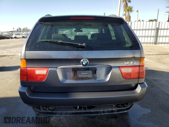2003 BMW X5 4.4i with VIN 5UXFB33523LH46015, listed as a Copart auction lot 79018434 with 156,725 mi miles and Clean Title. Bid and sale history available at carsss.com. Image 6.
