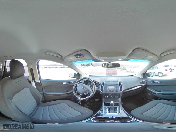 2017 Ford Edge SE with VIN 2FMPK4G92HBB04242, listed as a Copart auction lot 87001364 with 46,104 mi miles and Salvage Title. Bid and sale history available at carsss.com. Image 13.