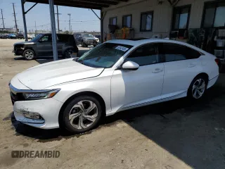 2020 Honda Accord EX z VIN 1HGCV1F46LA010918, wystawiony jako Copart lot #58542405 z przebiegiem 21 149 mil mil oraz Szkoda całkowita • Salvage title. Historia ofert i sprzedaży dostępna na DreamBid. Obrazek 1.