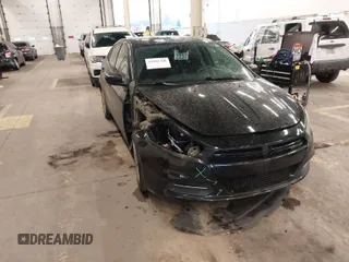 2015 Dodge Dart SXT with VIN 1C3CDFBB3FD251488, listed as a IAAI auction lot 41182708 with 115,184 mi miles. Bid and sale history available at carsss.com. Image 1.