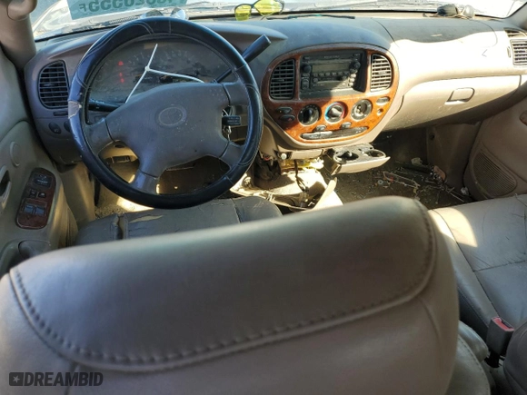 2001 Toyota Tundra Ltd with VIN 5TBBT48111S194257, listed as a Copart auction lot 45520555 with 318,665 mi miles and Salvage Title. Bid and sale history available at carsss.com. Image 8.
