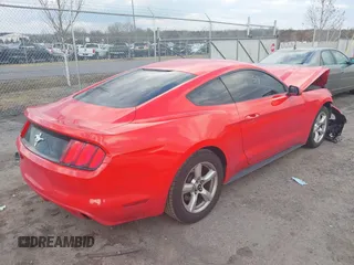 2017 Ford Mustang V6 with VIN 1FA6P8AM3H5271340, listed as a IAAI auction lot 41469159 with 92,175 mi miles and . Bid and sale history available at carsss.com. Image 4.