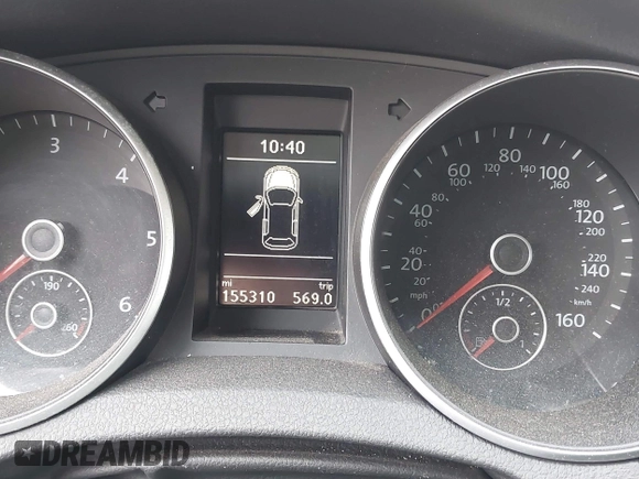 2014 Volkswagen Jetta SportWagen TDI with VIN 3VWML7AJ5EM601267, listed as a IAAI auction lot 42074261 with 155,310 mi miles. Bid and sale history available at carsss.com. Image 7.