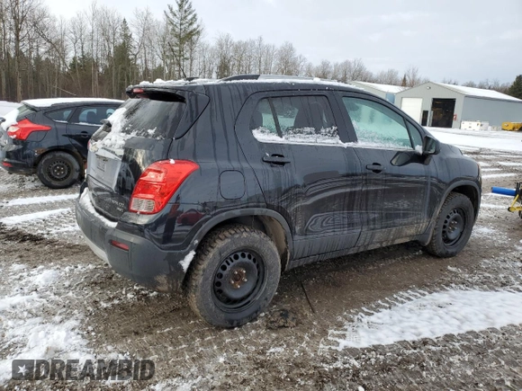 2015 Chevrolet Trax LTZ with VIN 3GNCJTSB2FL157588, listed as a Copart auction lot 50223065 with 194,693 mi miles and Clean Title. Bid and sale history available at carsss.com. Image 3.