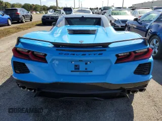 2021 Chevrolet Corvette 3LT with VIN 1G1YC3D42M5103897, listed as a Copart auction lot 75398744 with 0 mi miles and Salvage Title. Bid and sale history available at carsss.com. Image 6.