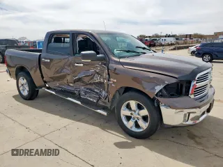 2018 Ram 1500 Big Horn with VIN 1C6RR7LT4JS250169, listed as a Copart auction lot 48905465 with 48,802 mi miles and Salvage Title. Bid and sale history available at carsss.com. Image 4.