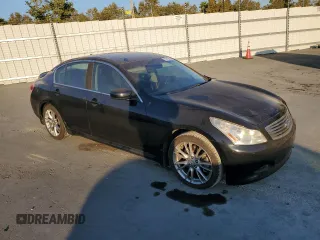 2007 Infiniti G35 Sport with VIN JNKBV61EX7M714534, listed as a Copart auction lot 73749614 with 100,173 mi miles and Salvage Title. Bid and sale history available at DreamBid. Image 4.