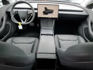 2024 Tesla Model 3 with VIN 5YJ3E1EA3RF737102, listed as a Copart auction lot 55321685 with 9,638 mi miles and Salvage Title. Bid and sale history available at carsss.com. Image 8.