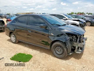 2024 Mitsubishi Mirage ES z VIN ML32FUFJ6RHF01607, wystawiony jako Copart lot #60626405 z przebiegiem 26 213 mil mil oraz Szkoda całkowita • Salvage title. Historia ofert i sprzedaży dostępna na DreamBid. Obrazek 4.